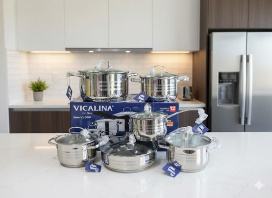 Batería 12 piezas  vicalina VL -3011